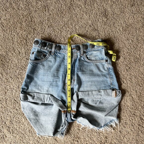 One Teaspoon Bandit High Waist Shorts - Picture 4 of 7